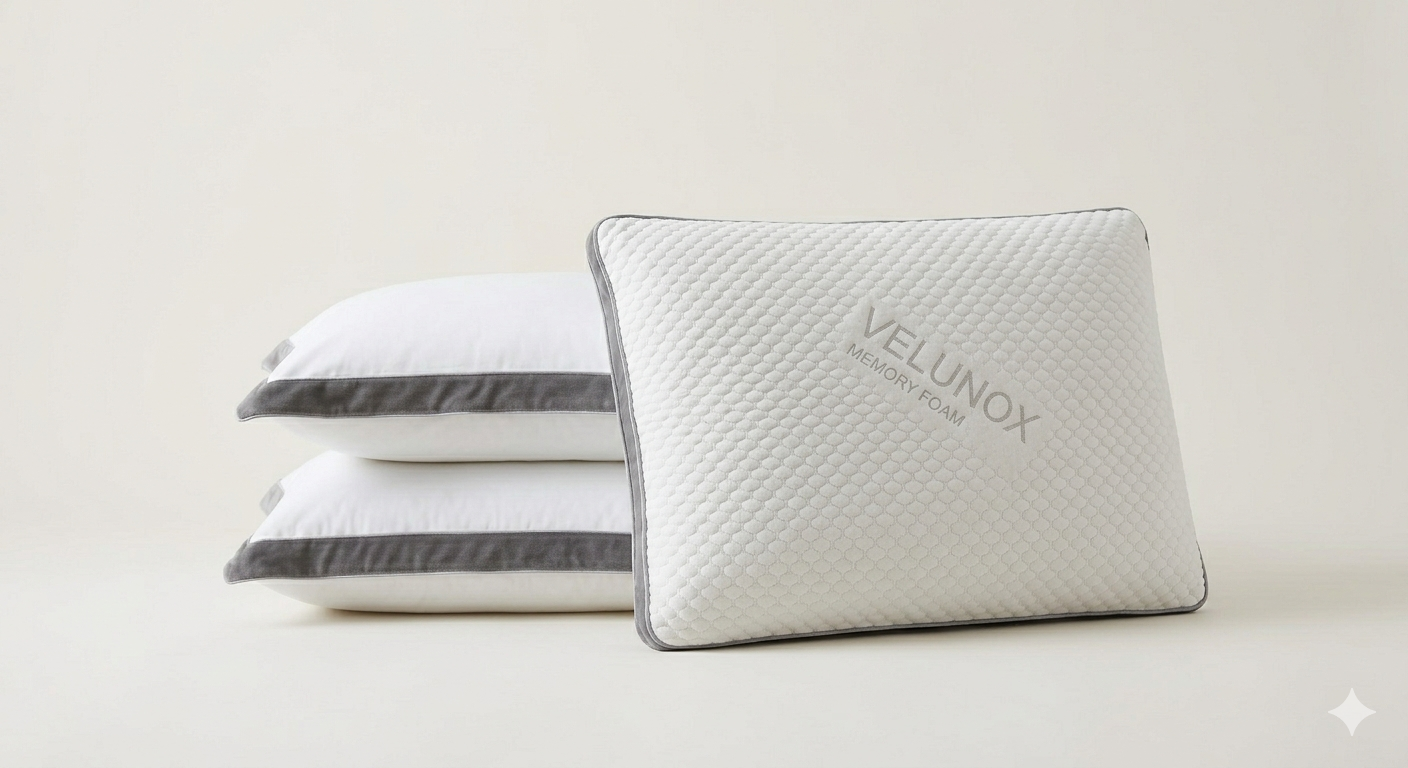 Velunox Memory Foam Pillow