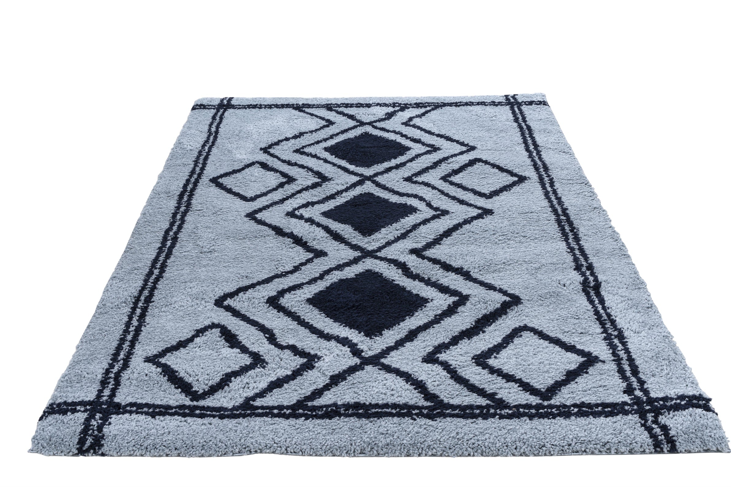 Ashton Rug - Blue Navy 03 4
