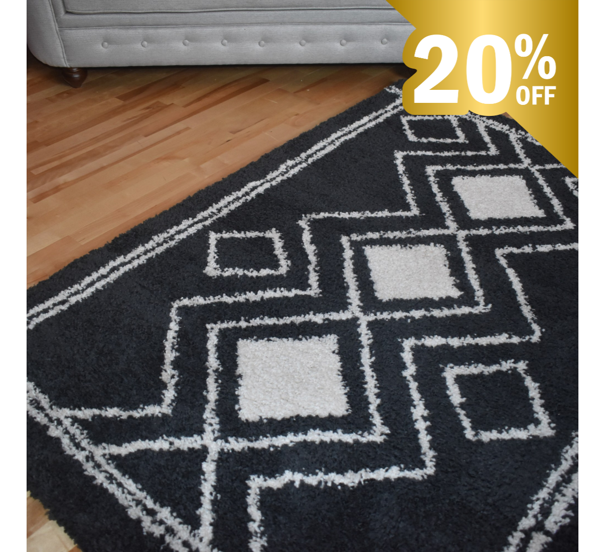 Ashton Rug - Grey 05 6