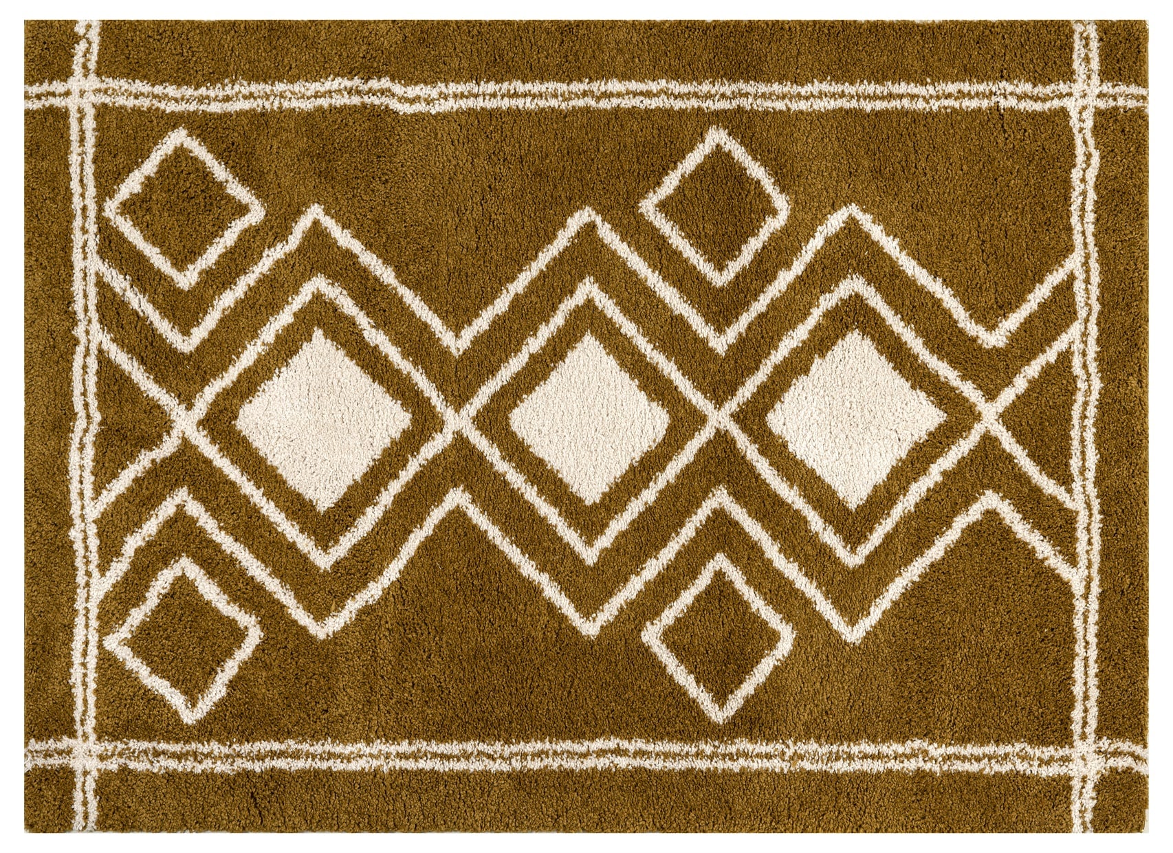 Ashton Rug - Mustard Cream 04 3