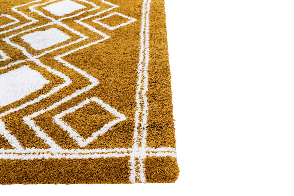 Ashton Rug - Mustard Cream 04 5