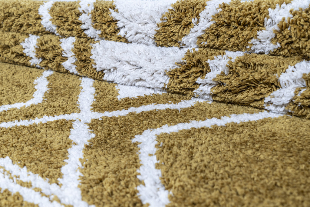 Ashton Rug - Mustard Cream 04 7