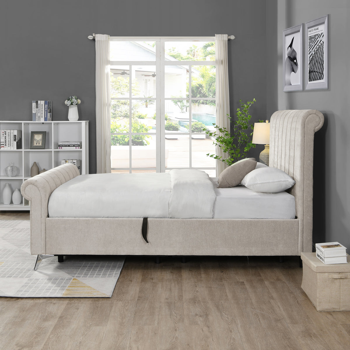Carlow Beige Bed 4
