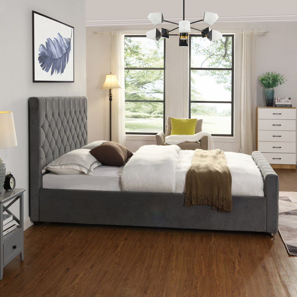 Galway Grey Bed 3