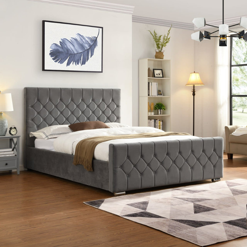 Galway Grey Bed 5