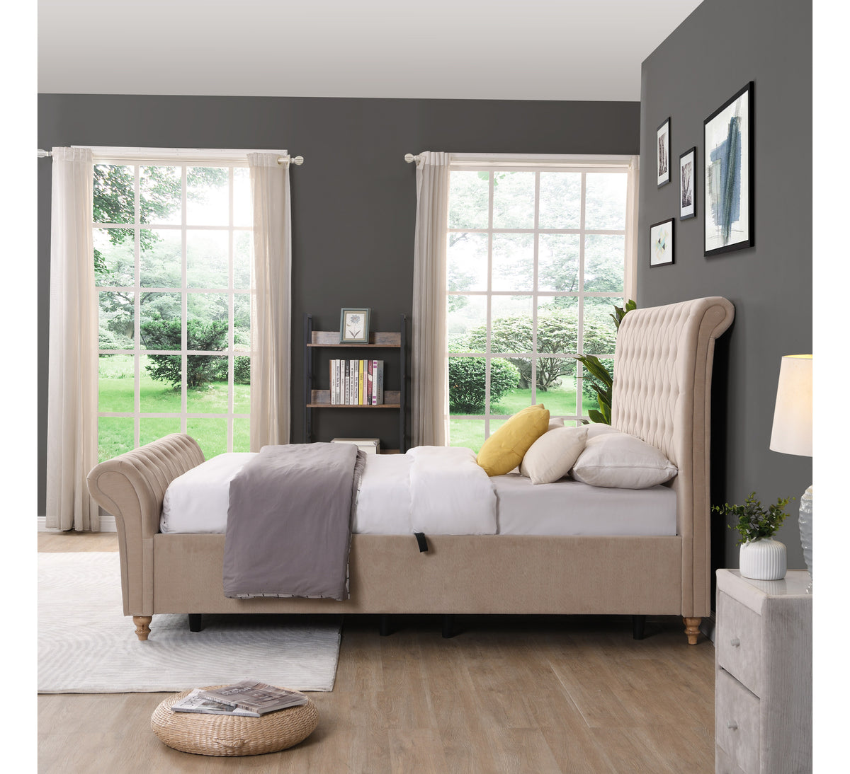 Kilkenny Mink Side Gas-Lift Bed 3
