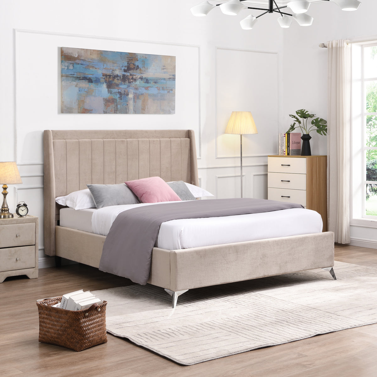 Mayo Bed Beige 4