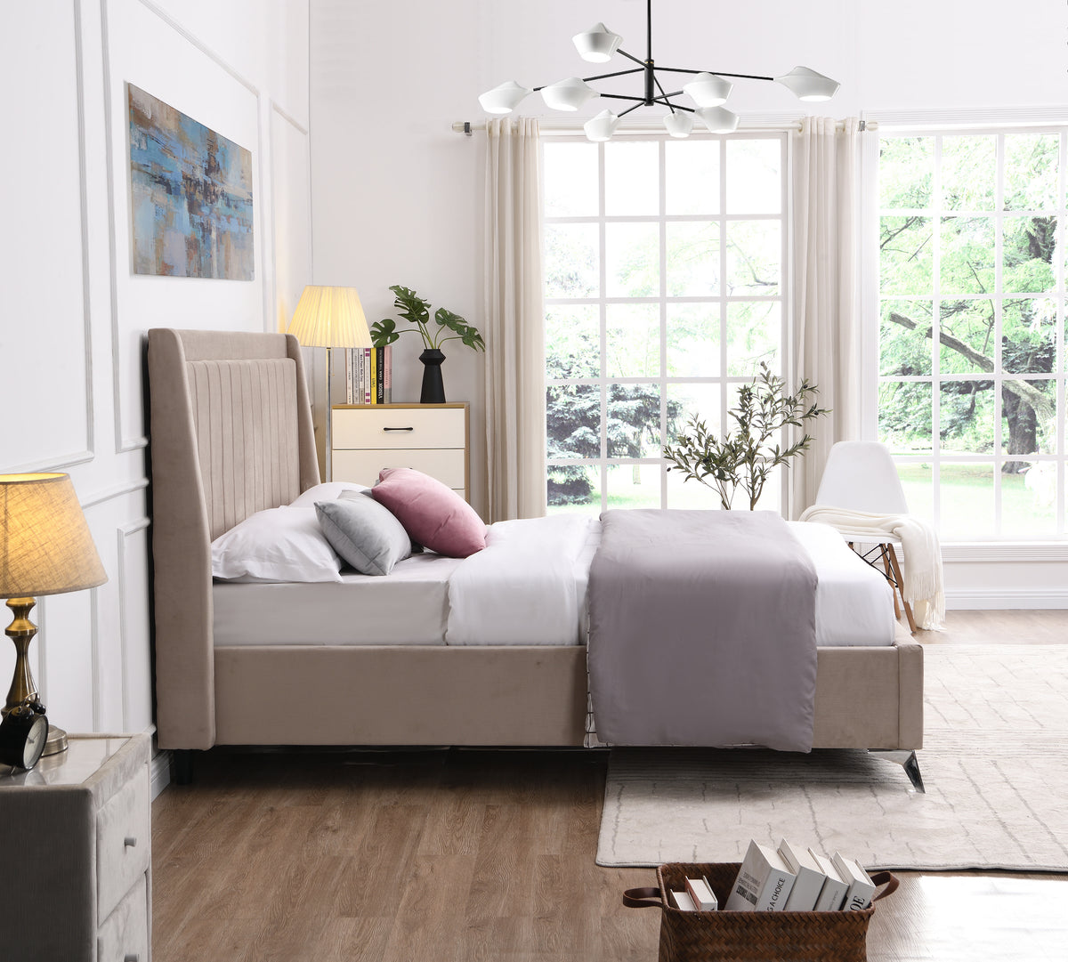 Mayo Bed Beige 5