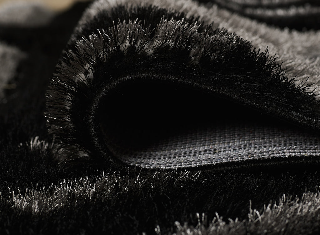 Venus Rug - Black Grey 3