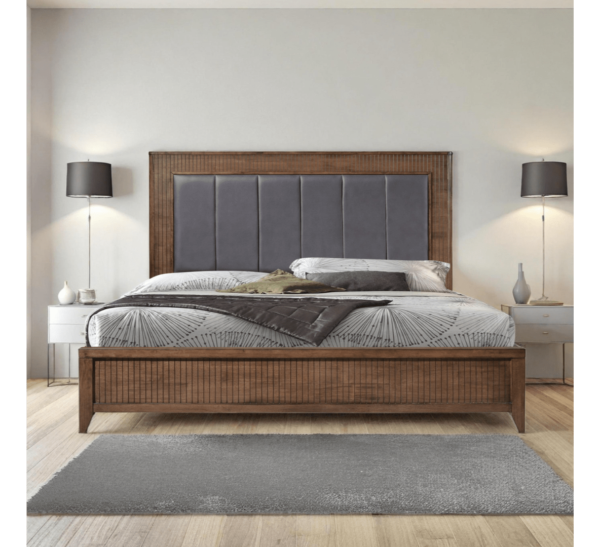 Vienna Bed ( Grey ) 3